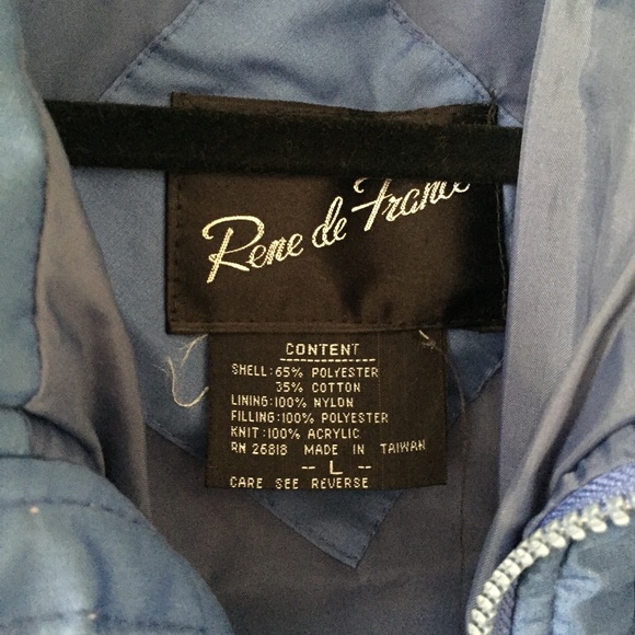 Vintage 80s Rene de France Puffer Jacket - Picture 8 of 8